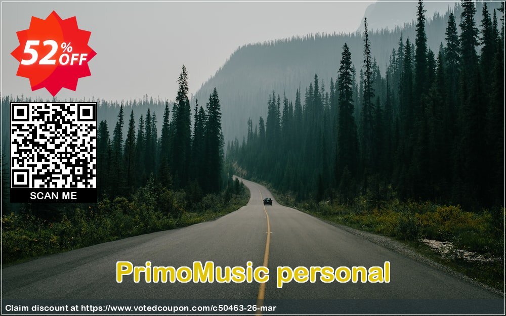 PrimoMusic personal Coupon, discount PrimoSync discount codes (50463). Promotion: PrimoSync discount promo (50463)