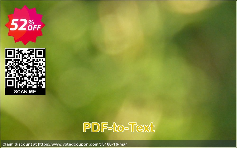 PDF-to-Text Coupon, discount bitsdujour coupon. Promotion: