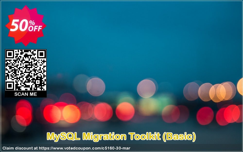 MySQL Migration Toolkit, Basic  Coupon, discount bitsdujour coupon. Promotion: 