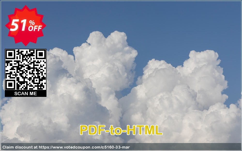 PDF-to-HTML Coupon Code May 2024, 51% OFF - VotedCoupon