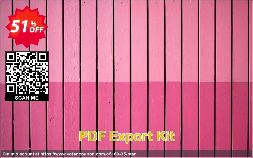 PDF Export Kit Coupon, discount bitsdujour coupon. Promotion: 