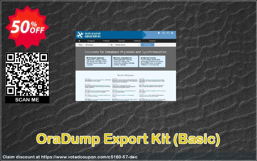 OraDump Export Kit, Basic  Coupon, discount bitsdujour coupon. Promotion: 
