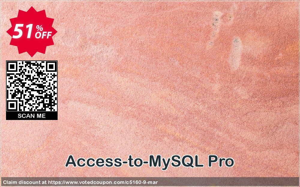 Access-to-MySQL Pro Coupon Code Apr 2024, 51% OFF - VotedCoupon