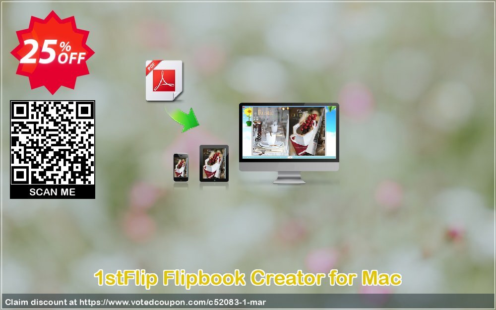 1stFlip Flipbook Creator for MAC Coupon Code Apr 2024, 25% OFF - VotedCoupon