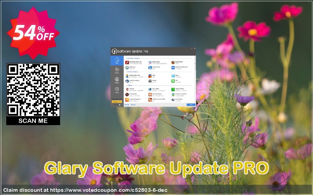 Glary Software Update PRO Coupon, discount GUP50. Promotion: Best sales code of Glary Software Update PRO, tested in February 2024