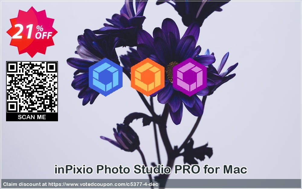 inPixio Photo Studio PRO for MAC Coupon, discount 20% OFF inPixio Photo Studio Pro for Mac, verified. Promotion: Best promotions code of inPixio Photo Studio Pro for Mac, tested & approved