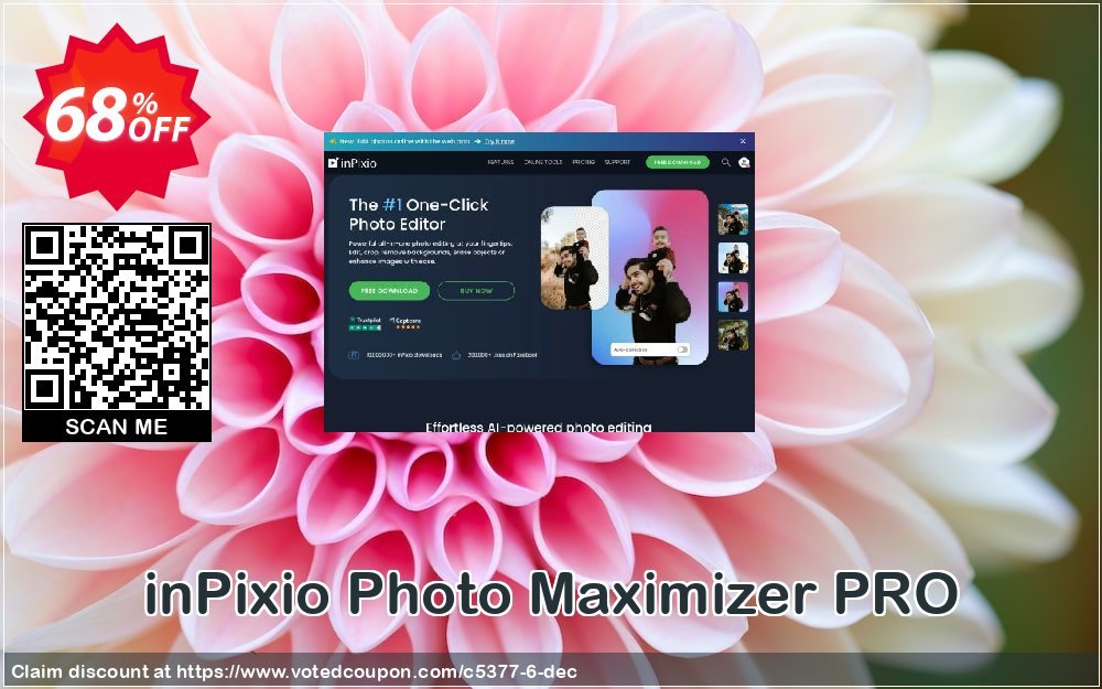 inPixio Photo Maximizer PRO Coupon, discount 68% OFF inPixio Photo Maximizer PRO, verified. Promotion: Best promotions code of inPixio Photo Maximizer PRO, tested & approved