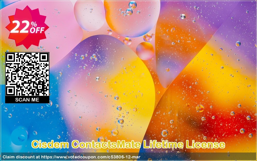 Cisdem ContactsMate Lifetime Plan Coupon Code May 2024, 22% OFF - VotedCoupon