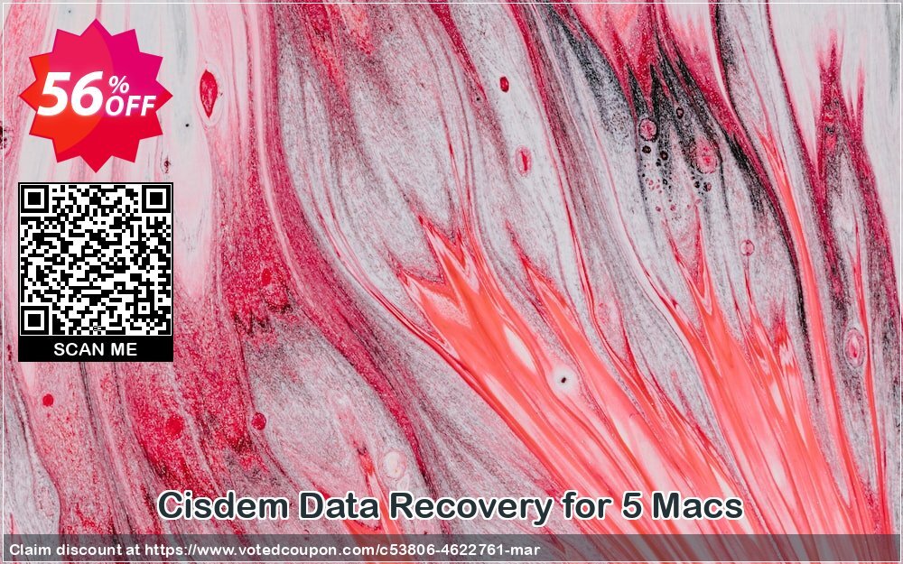 Cisdem Data Recovery for 5 MACs Coupon, discount Cisdem DataRecovery for Mac - License for 5 Macs super promo code 2024. Promotion: super promo code of Cisdem DataRecovery for Mac - License for 5 Macs 2024