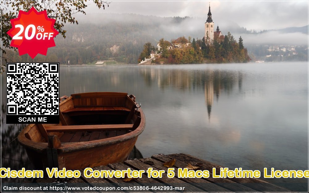 Cisdem Video Converter for 5 MACs Lifetime Plan Coupon Code Apr 2024, 20% OFF - VotedCoupon