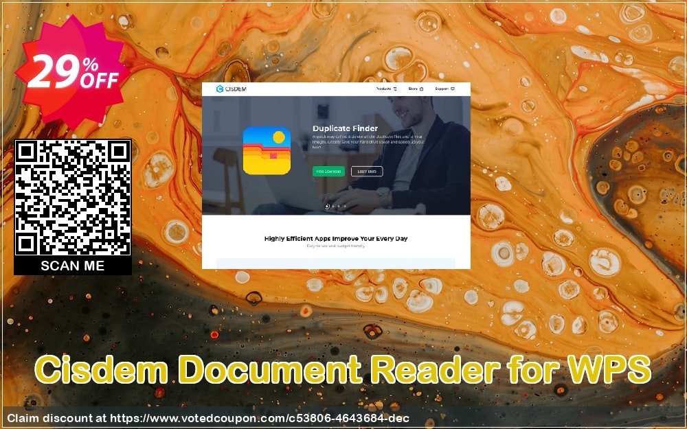 Cisdem Document Reader for WPS Coupon, discount Cisdem DocumentReader for Mac - License for WPS dreaded promo code 2024. Promotion: dreaded promo code of Cisdem DocumentReader for Mac - License for WPS 2024