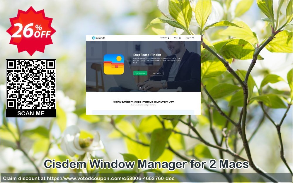 Cisdem Window Manager for 2 MACs Coupon, discount Cisdem WindowManager for Mac - License for 2 Macs marvelous sales code 2023. Promotion: marvelous sales code of Cisdem WindowManager for Mac - License for 2 Macs 2023