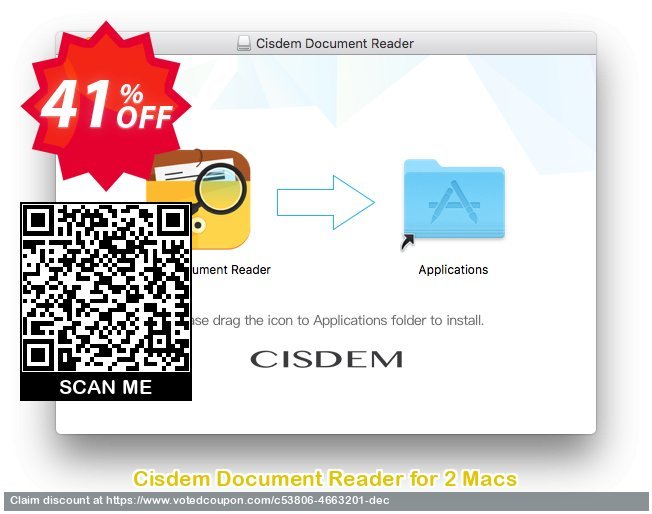 Cisdem Document Reader for 2 MACs Coupon Code Apr 2024, 41% OFF - VotedCoupon