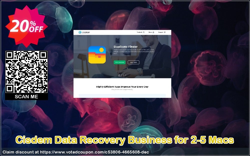Cisdem Data Recovery Business for 2-5 MACs Coupon, discount Cisdem DataRecovery for Mac - Business License for 2-5 Macs awful promo code 2024. Promotion: awful promo code of Cisdem DataRecovery for Mac - Business License for 2-5 Macs 2024