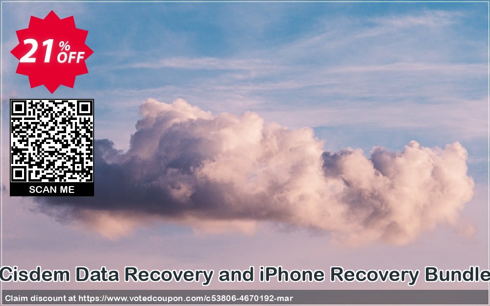 Cisdem Data Recovery and iPhone Recovery Bundle Coupon Code Apr 2024, 21% OFF - VotedCoupon