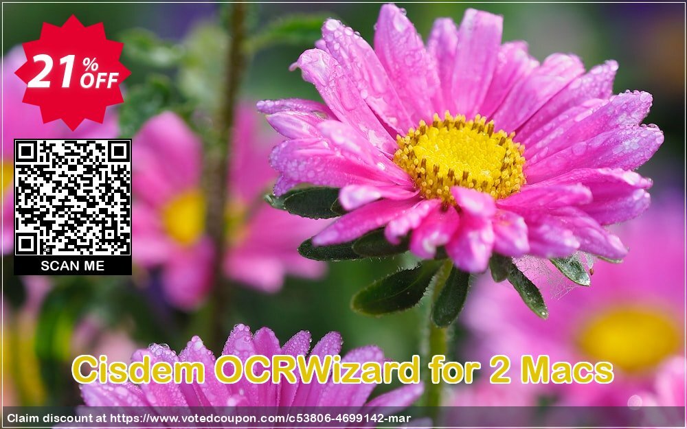 Cisdem OCRWizard for 2 MACs Coupon Code Apr 2024, 21% OFF - VotedCoupon