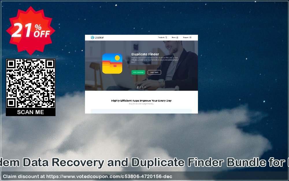 Cisdem Data Recovery and Duplicate Finder Bundle for MAC Coupon, discount Cisdem Data Recovery and Duplicate Finder Bundle for Mac Marvelous promotions code 2024. Promotion: Marvelous promotions code of Cisdem Data Recovery and Duplicate Finder Bundle for Mac 2024