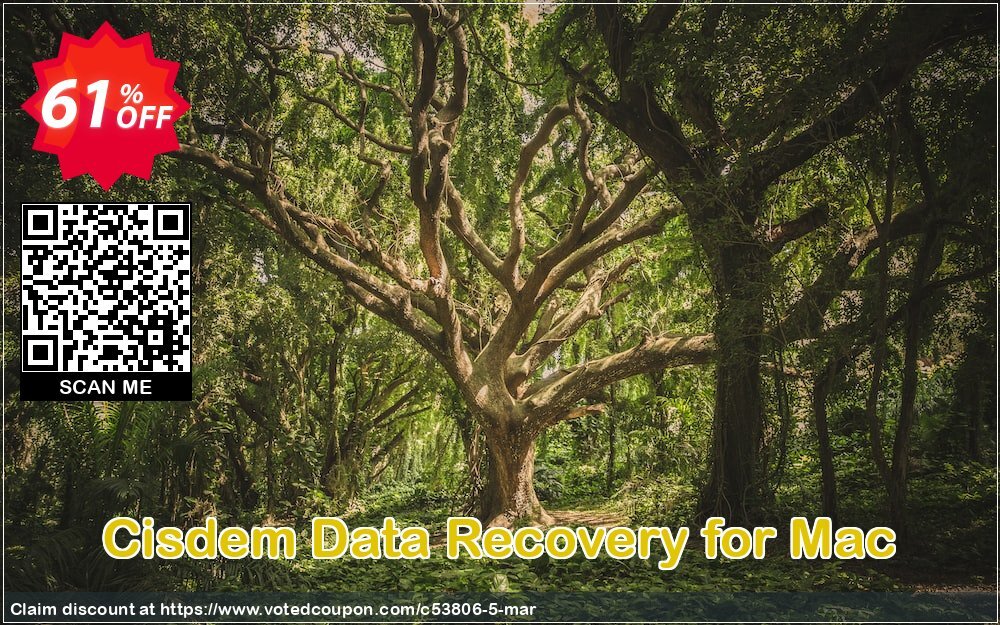 Cisdem Data Recovery for MAC Coupon, discount Cisdem DataRecovery for Mac - Single License hottest sales code 2024. Promotion: Promo code of Cisdem.com