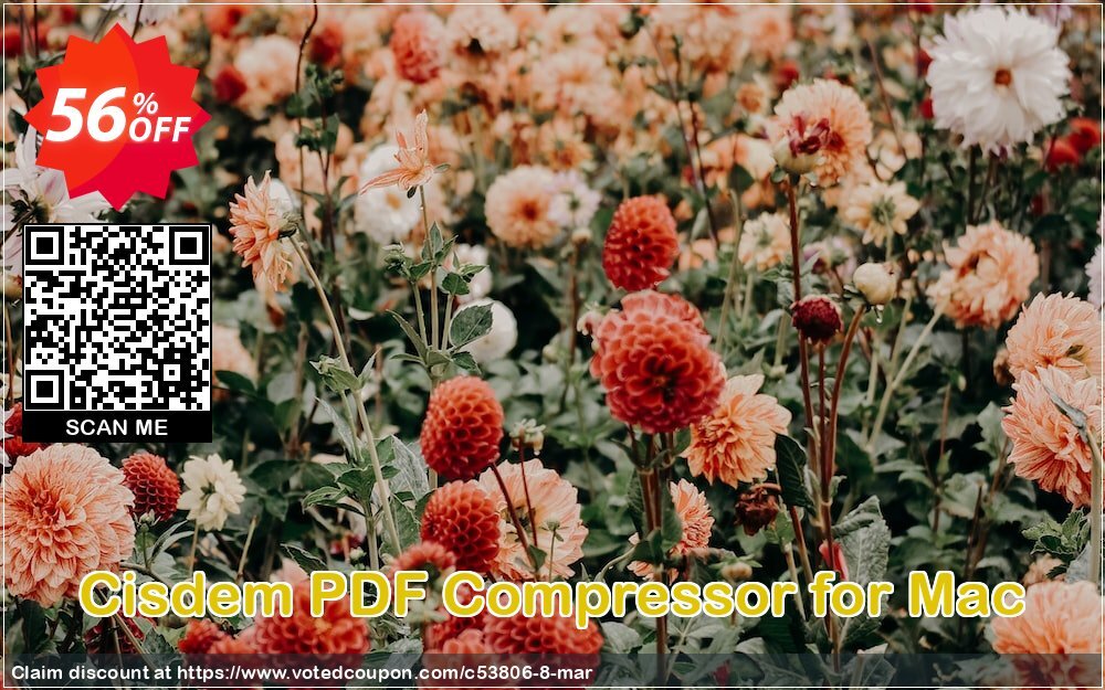 Cisdem PDF Compressor for MAC Coupon, discount Cisdem PDFCompressor for Mac - Single License big promo code 2024. Promotion: Promo code of Cisdem.com