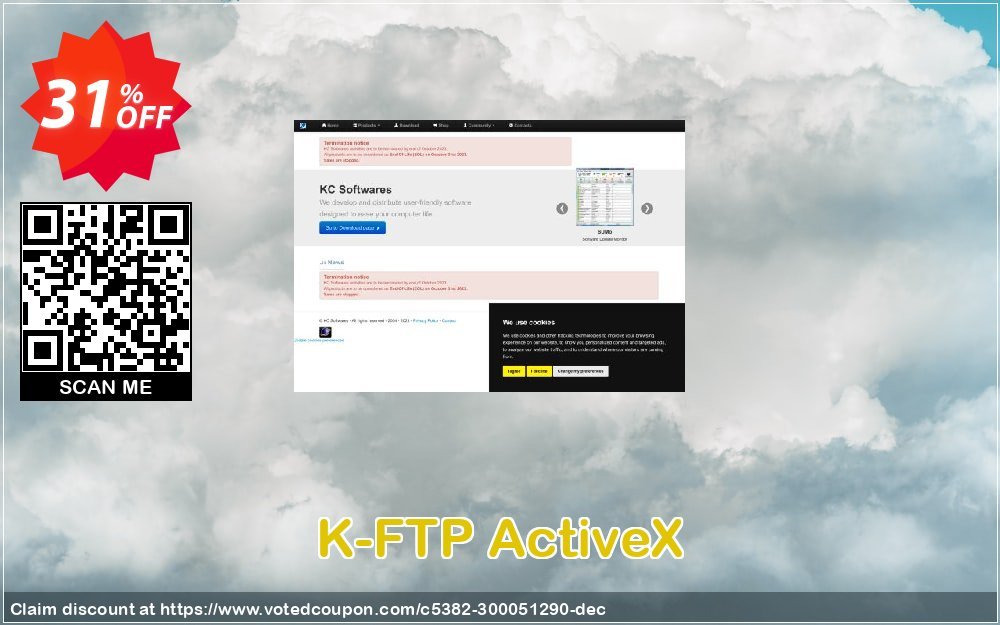 K-FTP ActiveX Coupon, discount 30% OFF K-FTP, verified. Promotion: Awesome promo code of K-FTP, tested & approved
