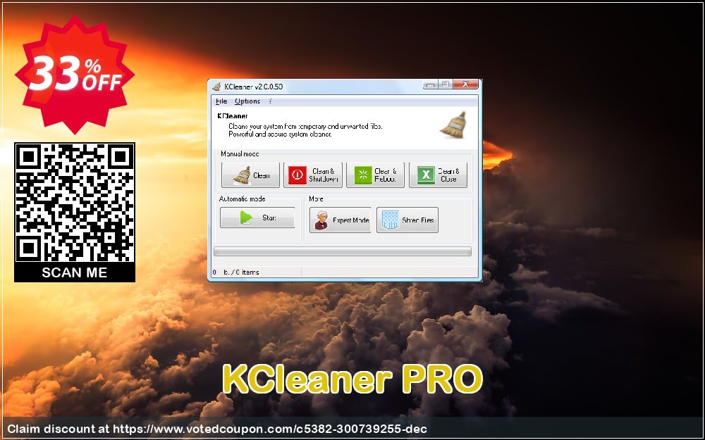 KCleaner PRO Coupon, discount 30% OFF KCleaner PRO, verified. Promotion: Awesome promo code of KCleaner PRO, tested & approved