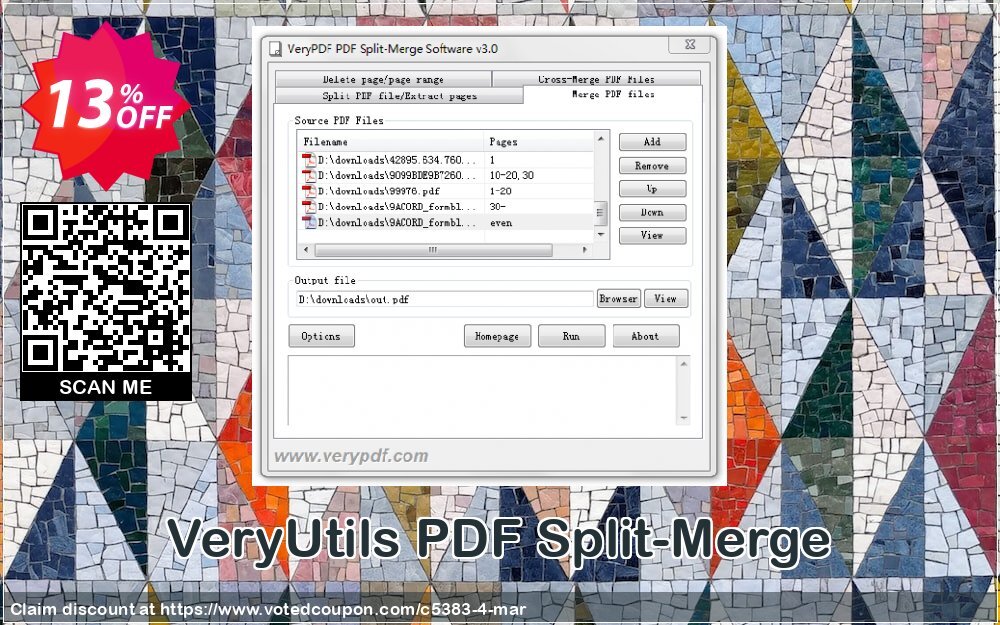 VeryUtils PDF Split-Merge