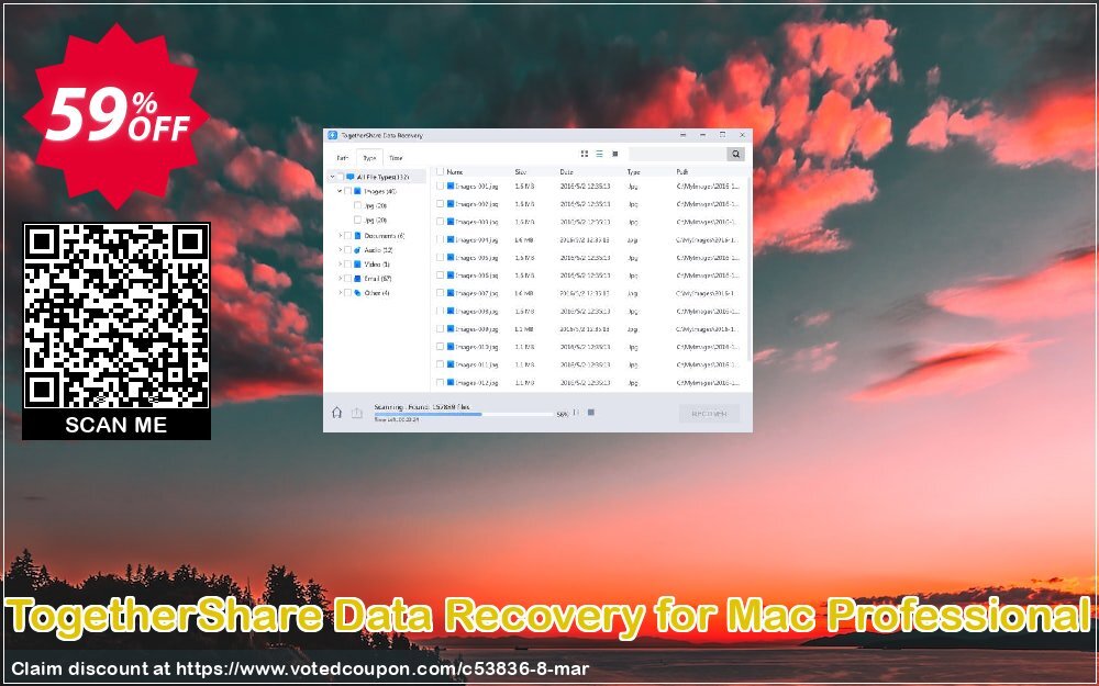 TogetherShare Data Recovery for MAC Professional Coupon Code Apr 2024, 59% OFF - VotedCoupon