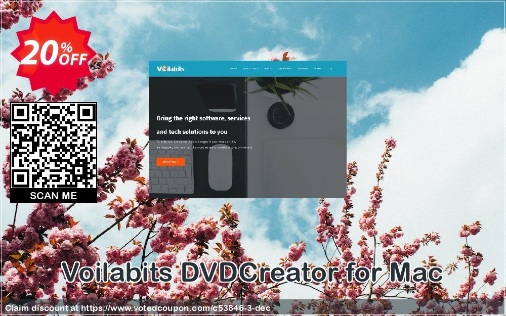 Voilabits DVDCreator for MAC Coupon, discount 20% Discount Voilabits (53846). Promotion: 