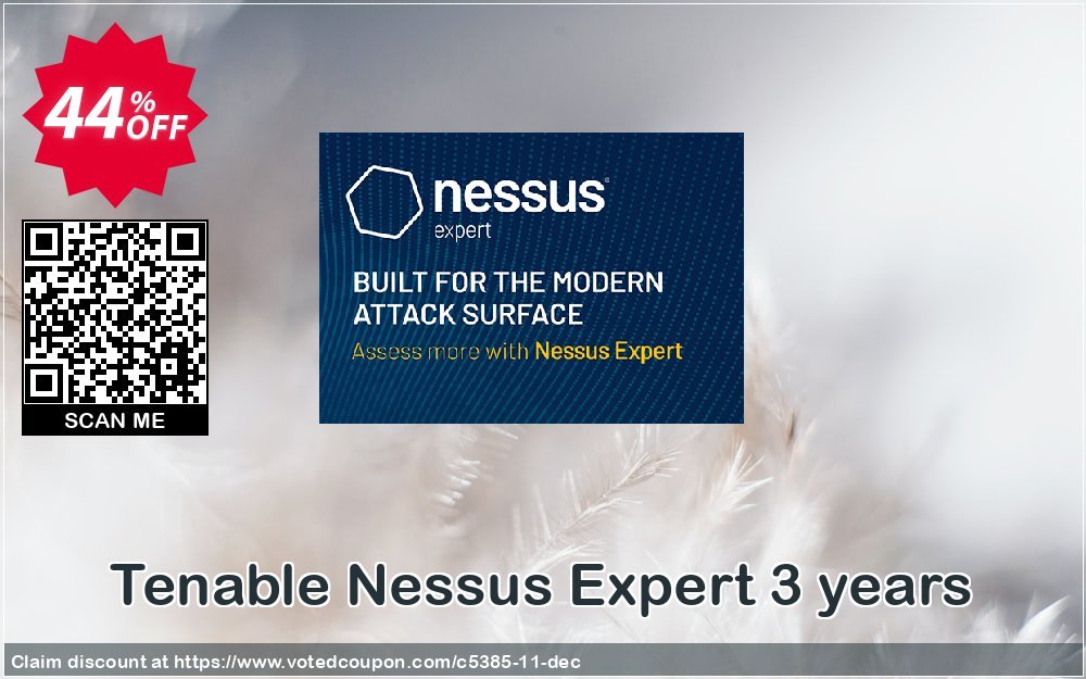 Tenable Nessus Expert 3 years Coupon Code Oct 2023, 44% OFF - VotedCoupon
