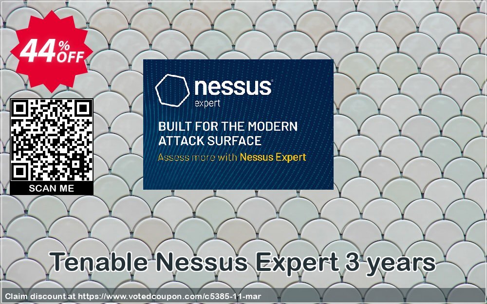 Tenable Nessus Expert 3 years Coupon Code Apr 2024, 44% OFF - VotedCoupon