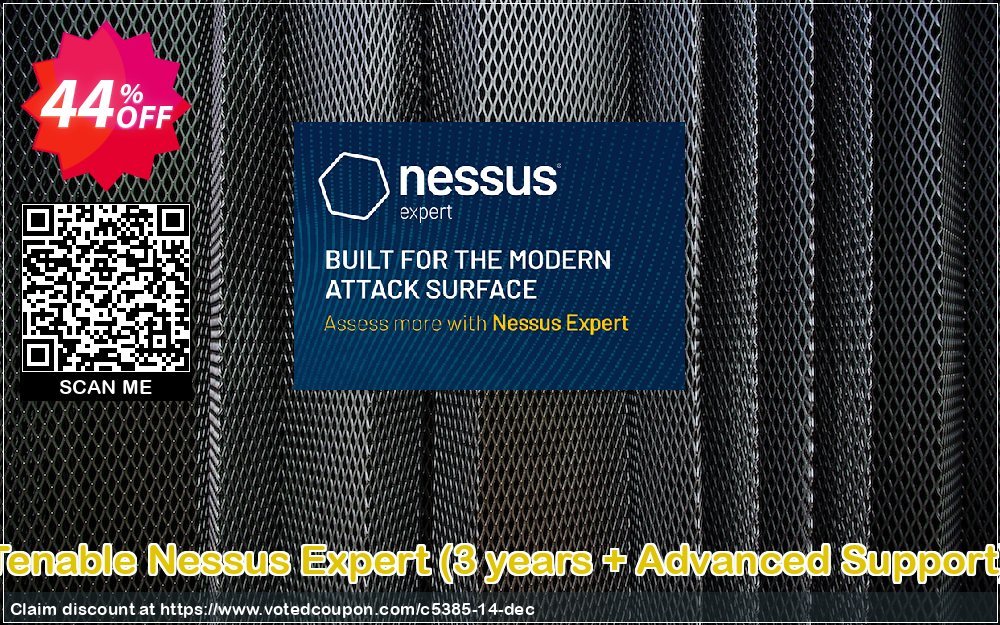 Tenable Nessus Expert, 3 years + Advanced Support  Coupon Code Oct 2023, 44% OFF - VotedCoupon