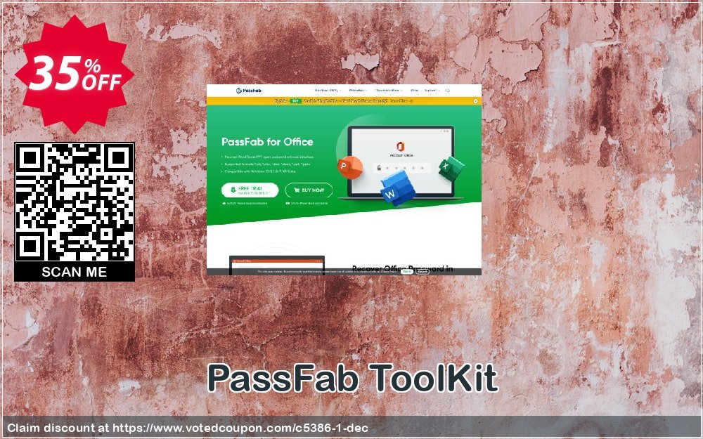 Get 35% OFF PassFab ToolKit Coupon