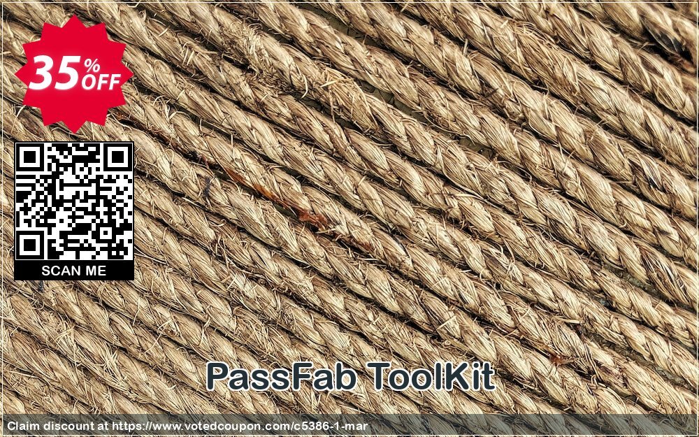 PassFab ToolKit Coupon, discount 35% OFF PassFab ToolKit, verified. Promotion: Staggering deals code of PassFab ToolKit, tested & approved