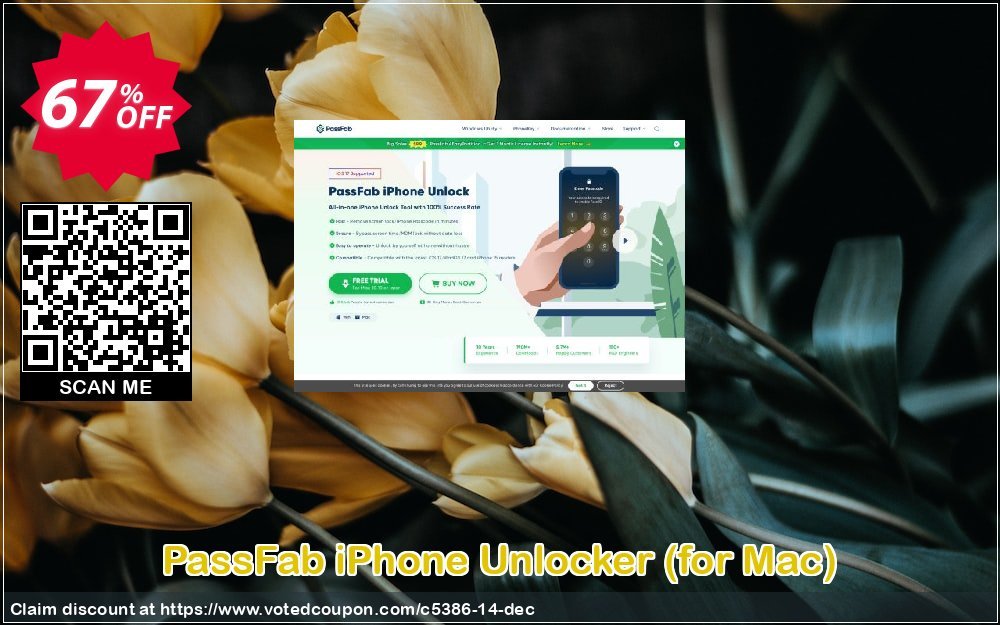 PassFab iPhone Unlocker, for MAC  Coupon, discount 67% OFF PassFab iPhone Unlocker (for Mac), verified. Promotion: Staggering deals code of PassFab iPhone Unlocker (for Mac), tested & approved
