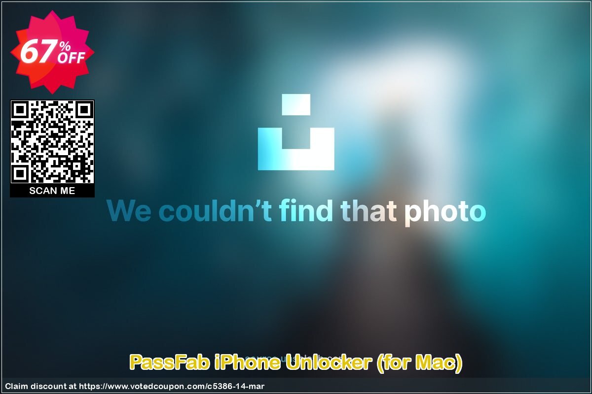 PassFab iPhone Unlocker, for MAC  Coupon Code Apr 2024, 67% OFF - VotedCoupon