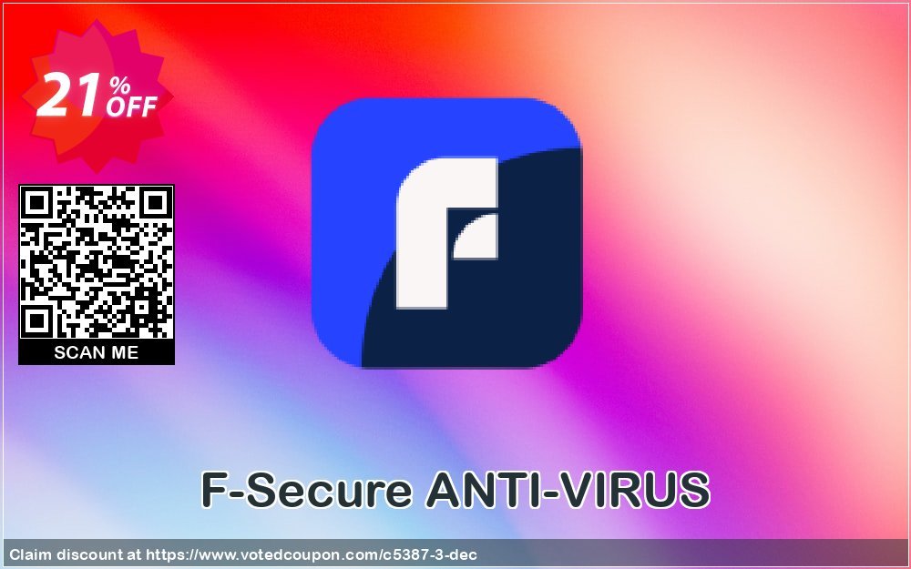 F-Secure ANTI-VIRUS Coupon, discount 10% OFF F-Secure ANTI-VIRUS, verified. Promotion: Imposing offer code of F-Secure ANTI-VIRUS, tested & approved