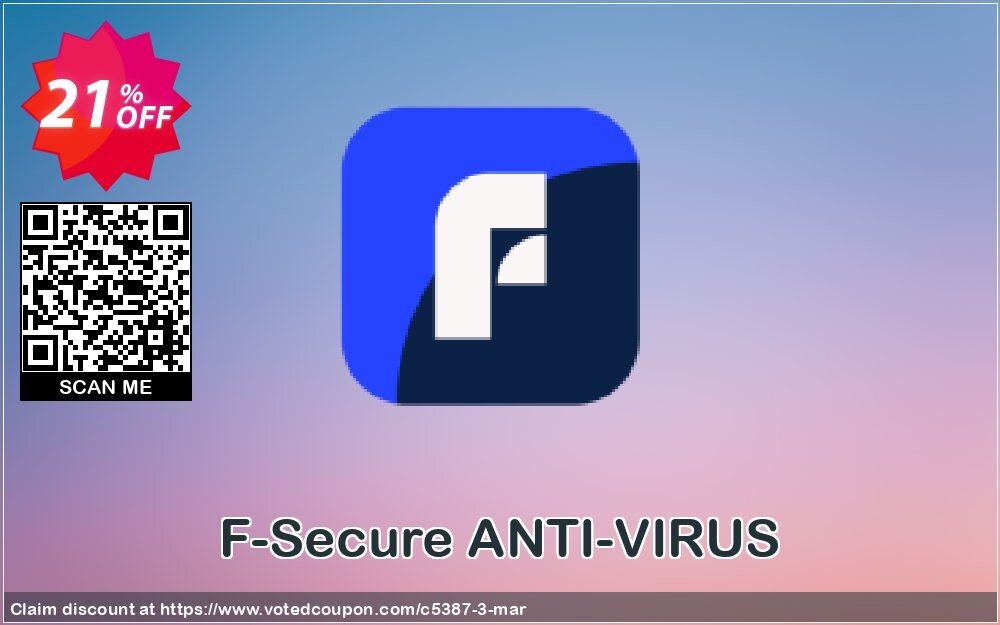 F-Secure ANTI-VIRUS Coupon Code May 2024, 21% OFF - VotedCoupon