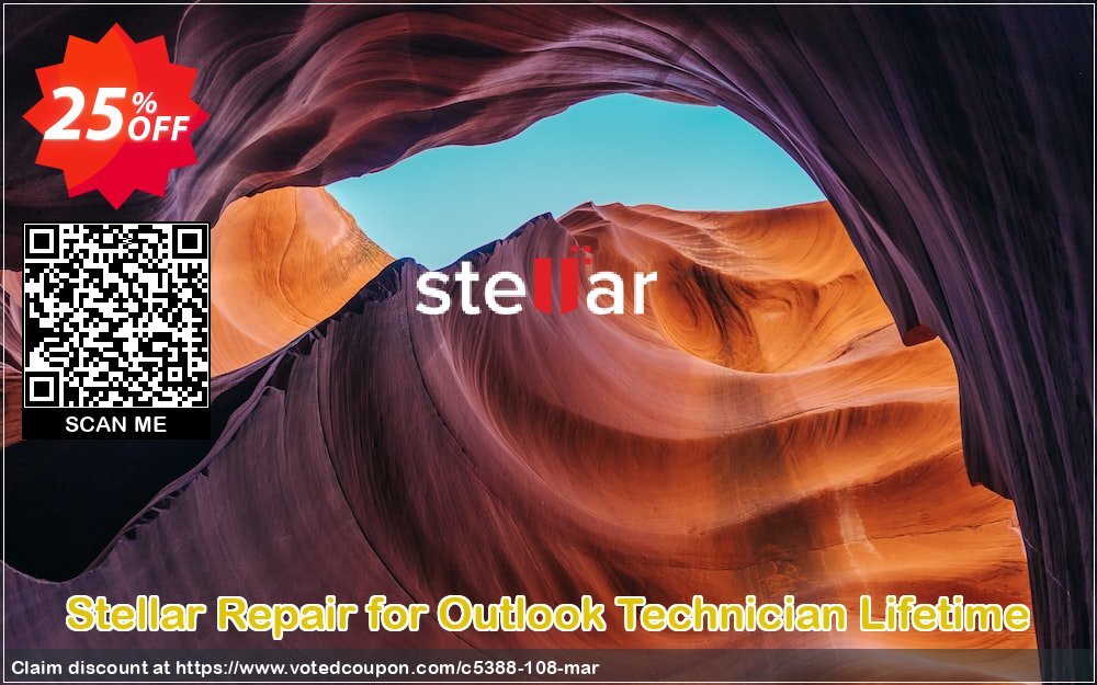 Stellar Repair for Outlook Technician Lifetime Coupon Code May 2024, 25% OFF - VotedCoupon