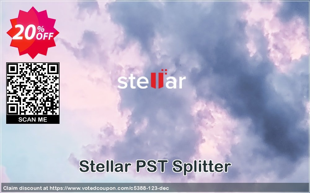 Stellar PST Splitter Coupon, discount Stellar Splitter for Outlook [1 Year Subscription] marvelous promotions code 2023. Promotion: NVC Exclusive Coupon