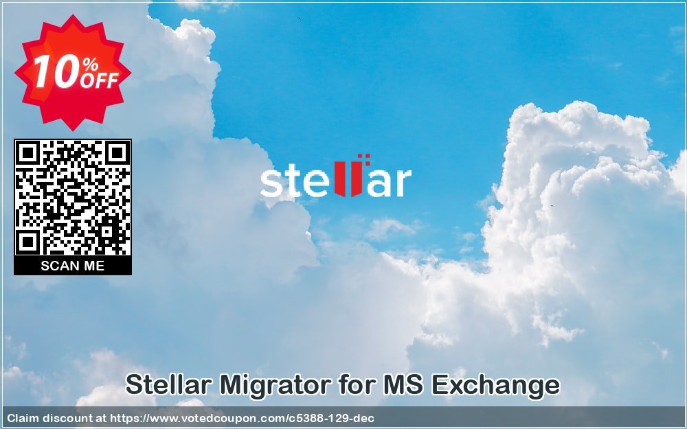Stellar Migrator for MS Exchange Coupon, discount NVC Exclusive Coupon. Promotion: NVC Exclusive Coupon