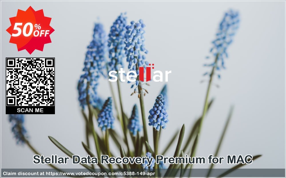 Stellar Data Recovery Premium for MAC voted-on promotion codes