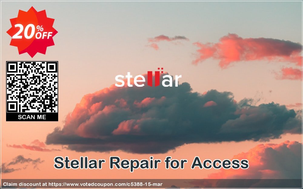 Stellar Repair for Access Coupon Code Apr 2024, 20% OFF - VotedCoupon