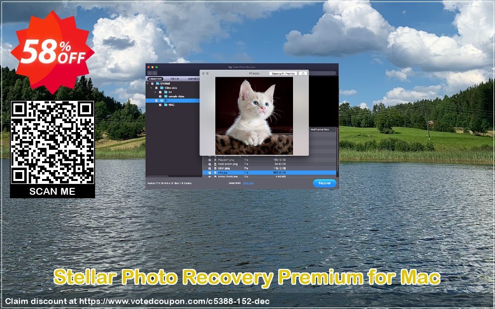 Get 58% OFF Stellar Photo Recovery Premium for Mac Coupon