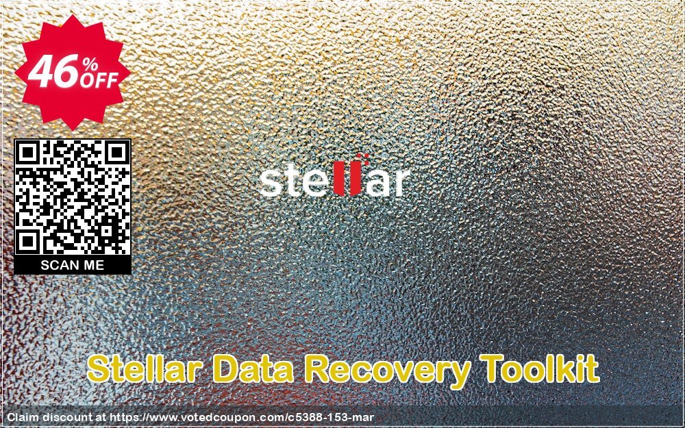 Stellar Data Recovery Toolkit Coupon, discount Stellar Data Recovery - Toolkit [1 Year Subscription] hottest deals code 2024. Promotion: NVC Exclusive Coupon