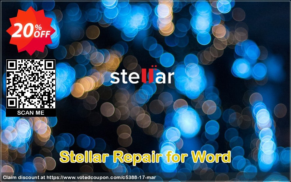 Stellar Repair for Word Coupon Code Apr 2024, 20% OFF - VotedCoupon