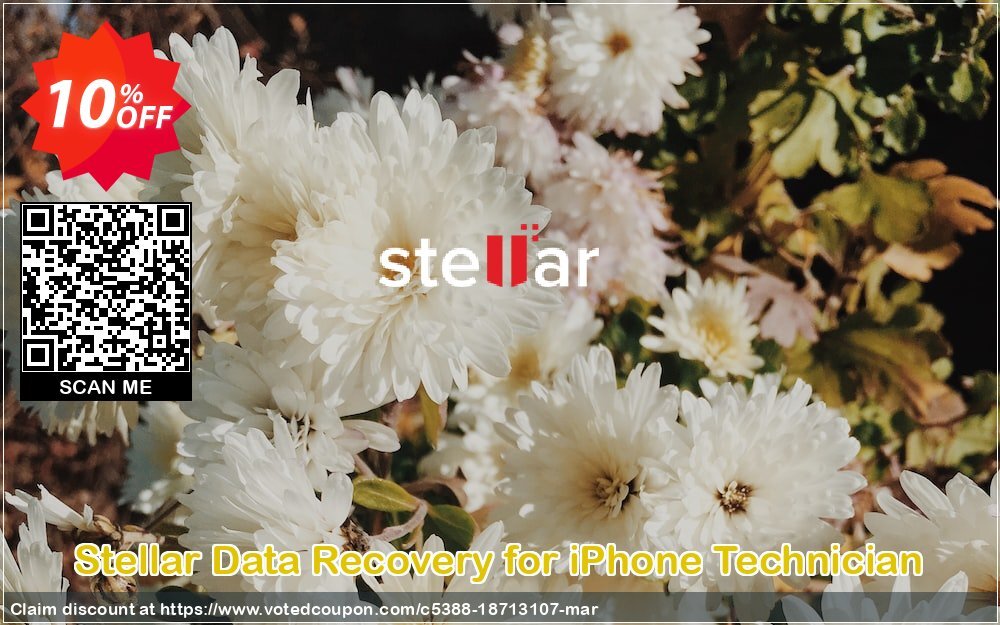 Stellar Data Recovery for iPhone Technician Coupon, discount Stellar Data Recovery for iPhone- Tech awful discounts code 2024. Promotion: awful discounts code of Stellar Data Recovery for iPhone- Tech 2024