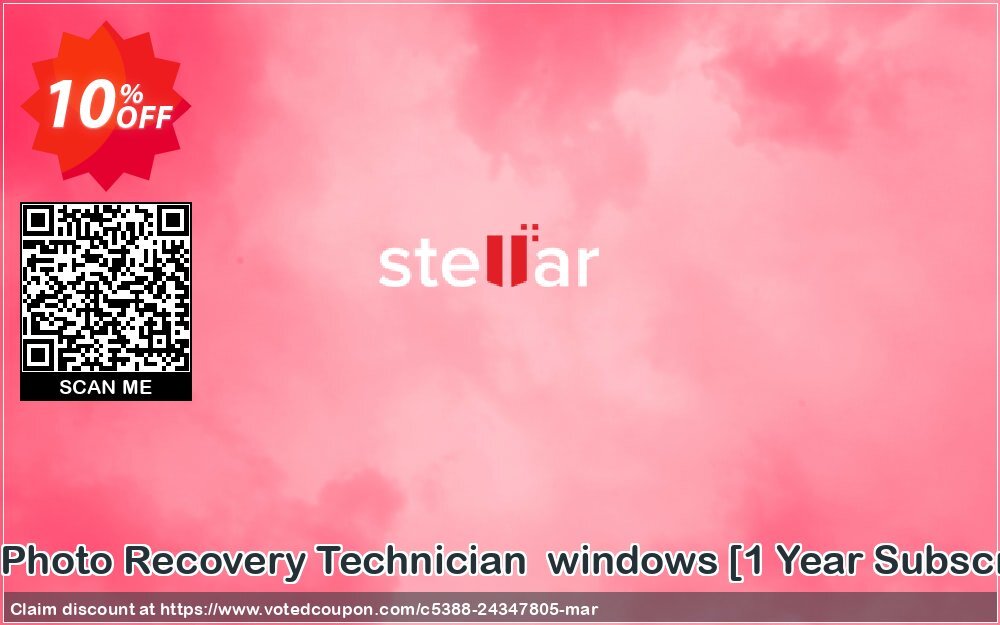 Stellar Photo Recovery Technician  WINDOWS /Yearly Subscription/ Coupon Code Apr 2024, 10% OFF - VotedCoupon