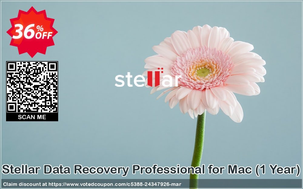 Stellar Data Recovery Professional for MAC, Yearly  Coupon Code Apr 2024, 36% OFF - VotedCoupon