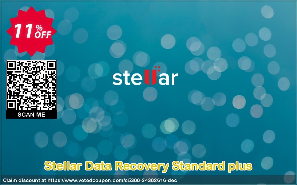 Stellar Data Recovery Standard plus Coupon Code Mar 2024, 11% OFF - VotedCoupon
