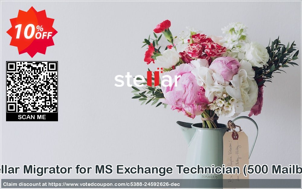 Stellar Migrator for MS Exchange Technician, 500 Mailbox  Coupon Code Mar 2024, 10% OFF - VotedCoupon